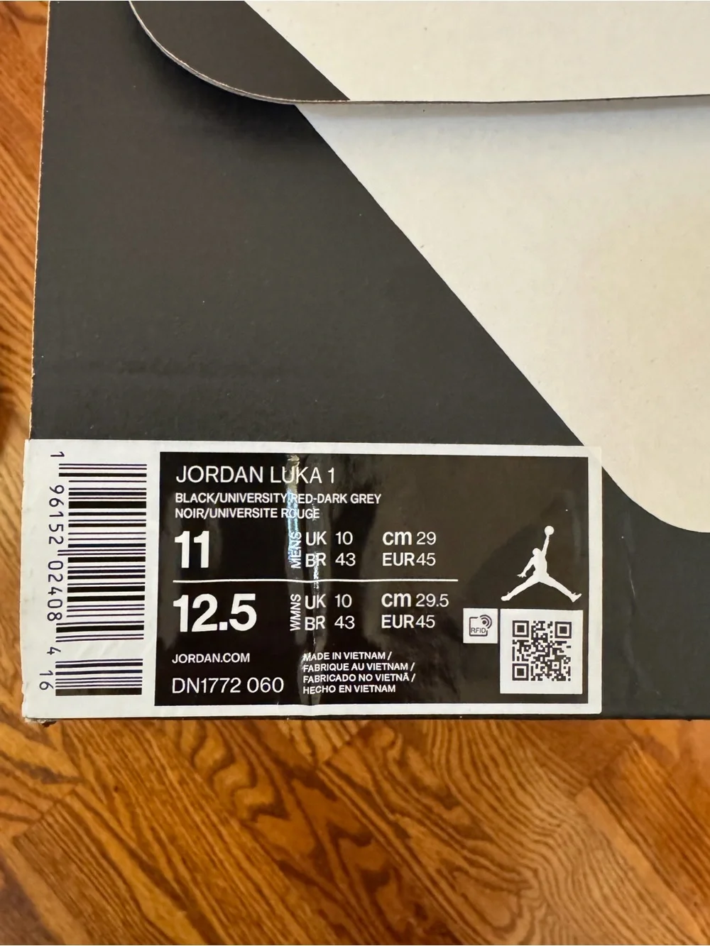Jordan nike luka